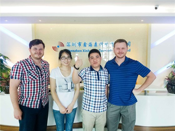 鑫海森客戶合影 鑫海森客戶合影