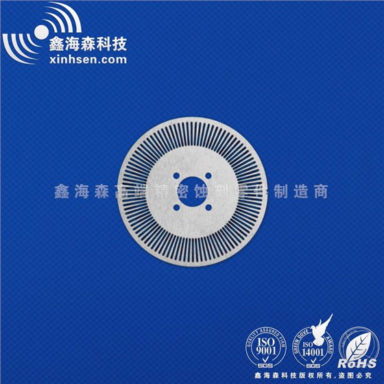 鑫海森蝕刻加工微孔光闌片產品圖 蝕刻加工微孔光闌片