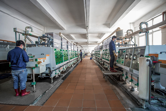 鑫海森不銹鋼蝕刻過程 不銹鋼蝕刻