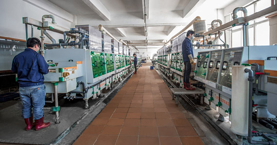 鑫海森不銹鋼蝕刻生產線 鑫海森不銹鋼蝕刻生產線